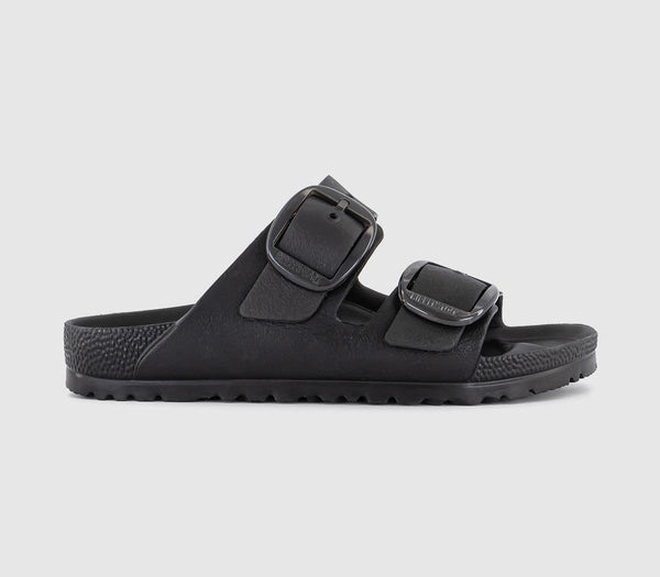 Womens BIRKENSTOCK Arizona Big Buckle Sandals Black Eva