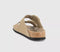 Womens BIRKENSTOCK Arizona Big Buckle Sandals Tabacco Brown Oiled Leather