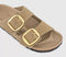 Womens BIRKENSTOCK Arizona Big Buckle Sandals Tabacco Brown Oiled Leather