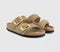 Womens BIRKENSTOCK Arizona Big Buckle Sandals Tabacco Brown Oiled Leather
