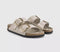 Womens BIRKENSTOCK Arizona Big Buckle Sandals High Shine Oyster