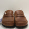 Womens BIRKENSTOCK Naples Wrapped Clogs Cognac Leather UK Size 5.5 EU39