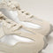 New Balance 327 Trainers Silver Metallic White UK Size 4