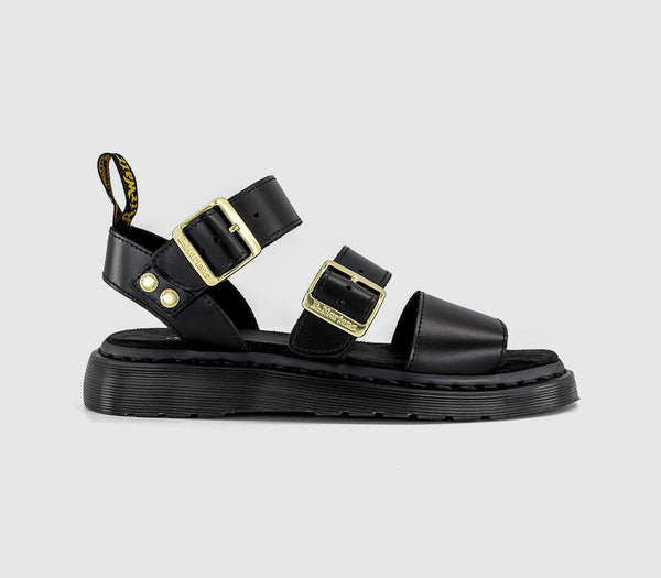 Womens Dr. Martens Gryphon Sandals Black Atlas