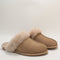 Womens UGG Scuffette II Metal Logo Slippers Mushroom UK Size 5