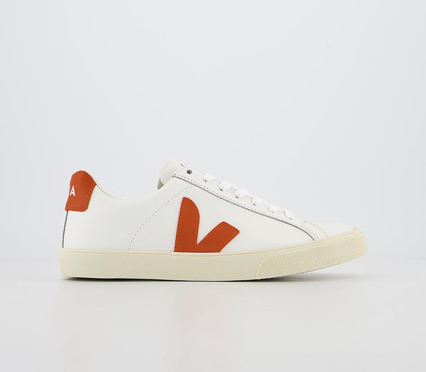 Odd Sizes -  Veja Esplar Extra White Pumpkin F - UK Sizes Right 6/Left 5