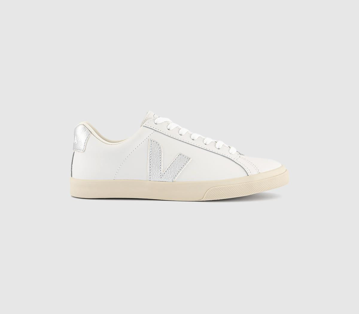  Veja Esplar Trainers Extra White Silver F Uk Size 6