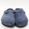 Womens BIRKENSTOCK Boston Clog Navy Tfb UK Size 7 EU40