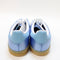 adidas Gazelle Indoor Trainers Bliss Blue White Metallic UK Size 4