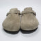 Womens BIRKENSTOCK Boston Clogs Taupe UK Size 5.5 EU39