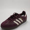 adidas Samba OG Trainers Snake Print Maroon Cream White Gold Metallic UK Size 4.5