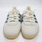 adidas Gazelle Indoor Trainers Cream White White Collegiate Green Gum UK Size 5.5