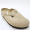Womens BIRKENSTOCK Boston Clogs Sandcastle Suede UK Size 5.5 EU39