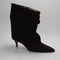 Womens OFFICE Studio Aria Ruched Ankle Boots Brown Suede UK Size 5