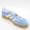 adidas Gazelle Indoor Trainers Bliss Blue White Metallic UK Size 4