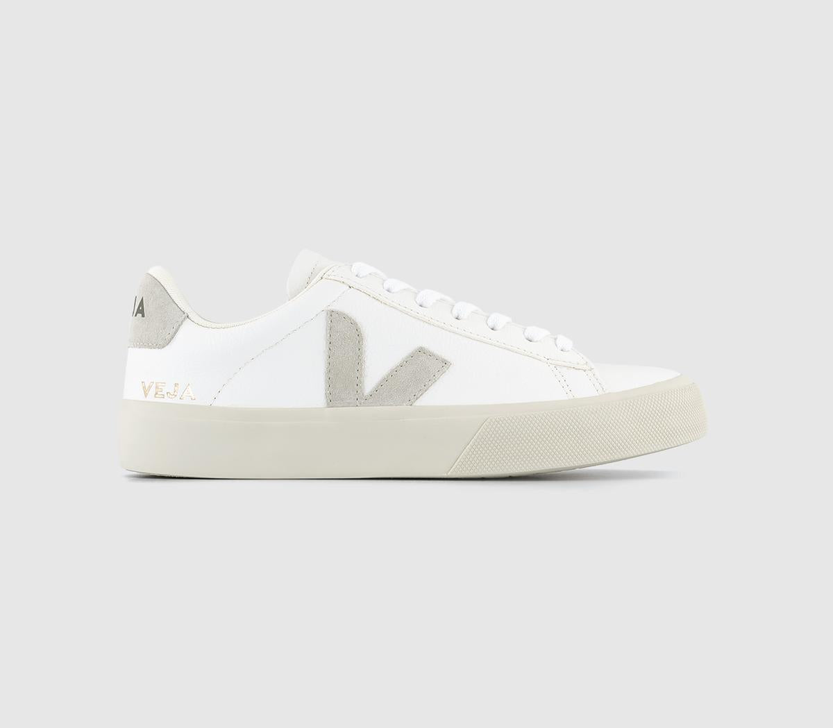  Veja Campo White Natural Leather F Uk Size 5