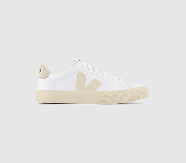 Odd Sizes -  Veja Campo White Pierre - UK Sizes Right 9/Left 8