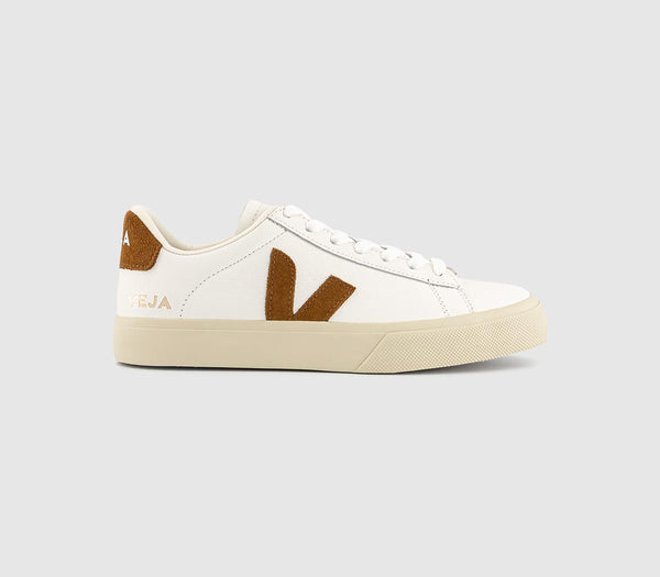 VEJA Campo Trainers White Cognac F