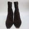 Womens OFFICE Atlanta Western Ankle Boots Brown Suede UK Size 4