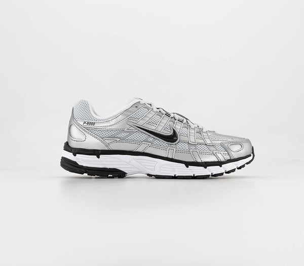  Nike P6000 White Silver Black Uk Size 5