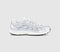 Nike P-6000 Trainers White Metallic Silver Blue Tint Sail - OFFCUTS SHOES by OFFICE