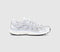 Odd Sizes -  Nike P6000 Trainers White Metallic Silver Blue Tint Sail - UK Sizes Right 6.5/Left 6
