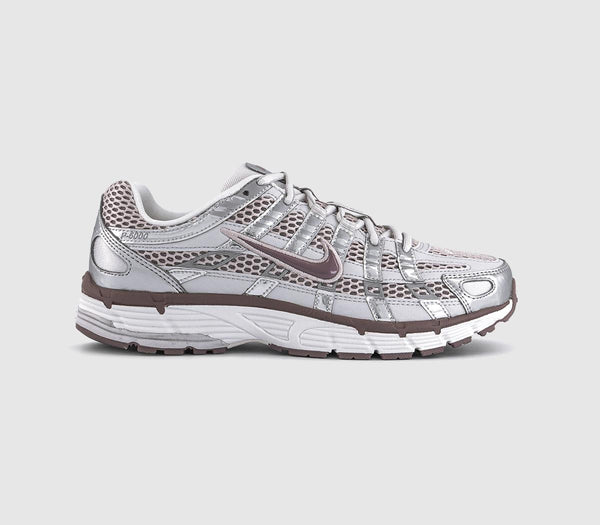 Nike P-6000 Trainers Platinum Violet Taupe Grey Vast Grey