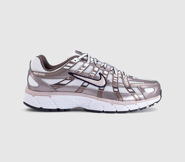 Nike P-6000 Trainers White Purple Dynasty Light Violet Ore