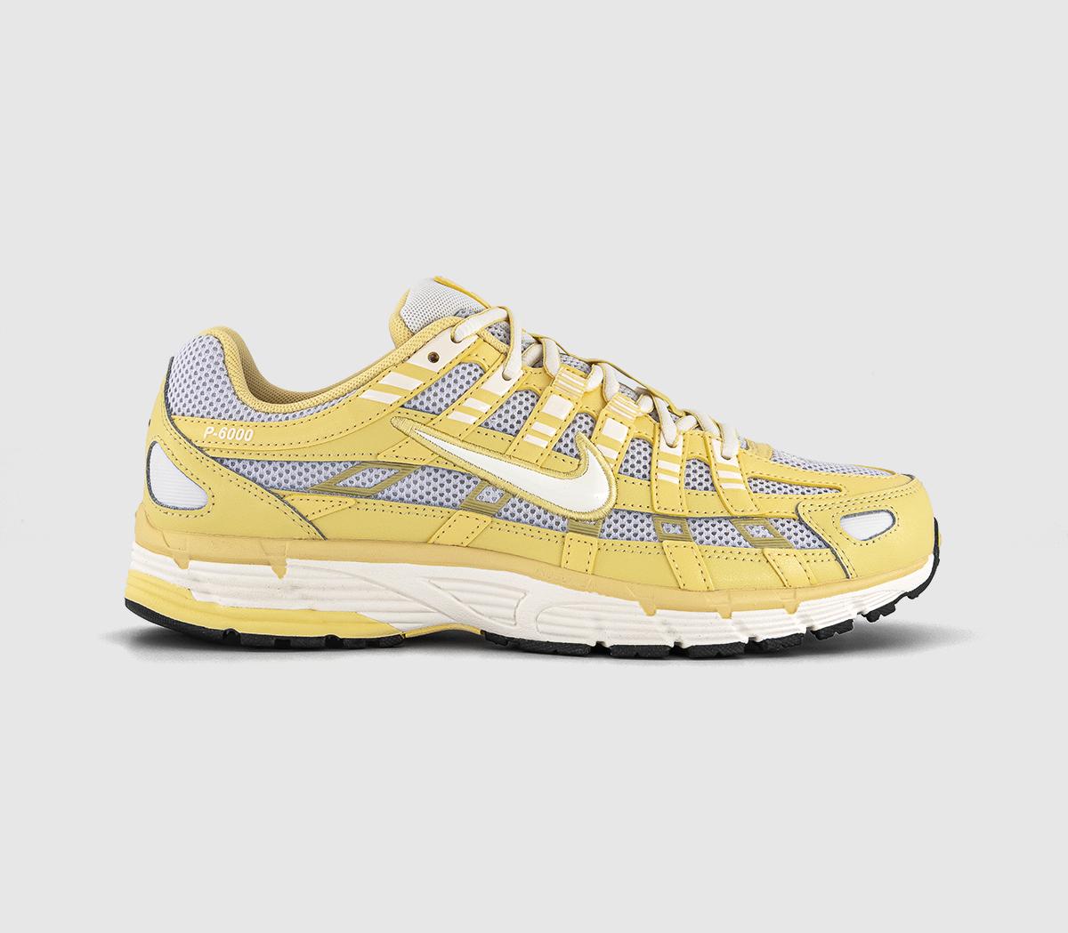 Nike P-6000 Trainers Soft Yellow Soft Pearl Platinum Tint