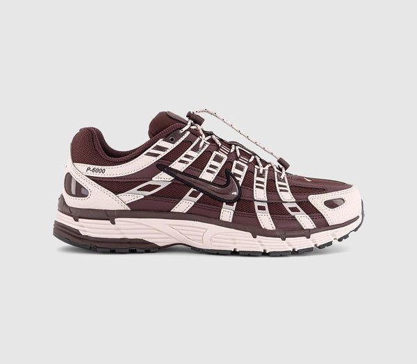 Nike P-6000 Trainers Silt Red Burgundy Crush Burgundy Ash