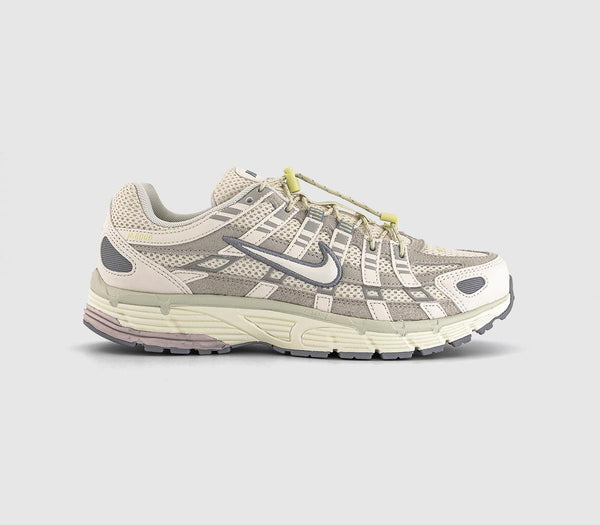 Nike P-6000 Trainers Light Bone Platinum Violet Cement Grey