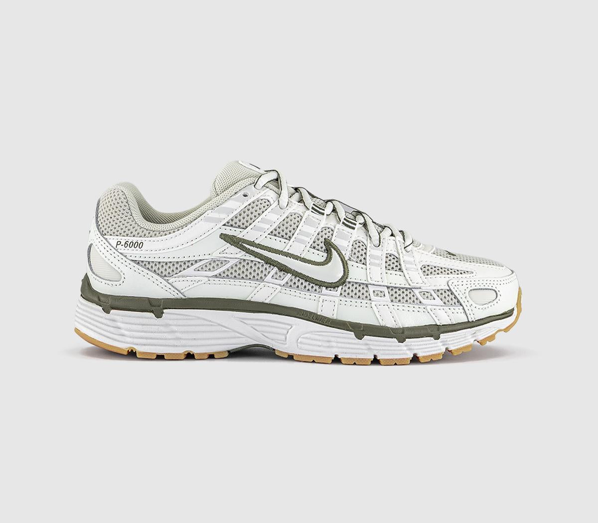 Nike P-6000 Light Bone Sail Phantom Medium Olive