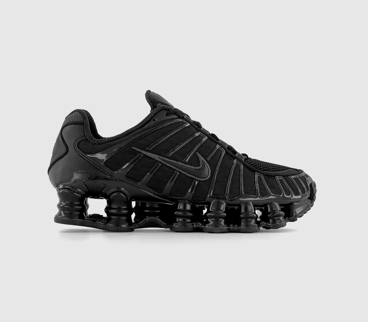 Odd Sizes -  Kids Nike Nike Shox Tl Black Metallic Hematite Max Orange F - UK Sizes Right 4/Left 4.5