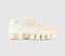  Nike Shox Tl Trainers Pearl White Soft Pearl Particle Pink Uk Size 7