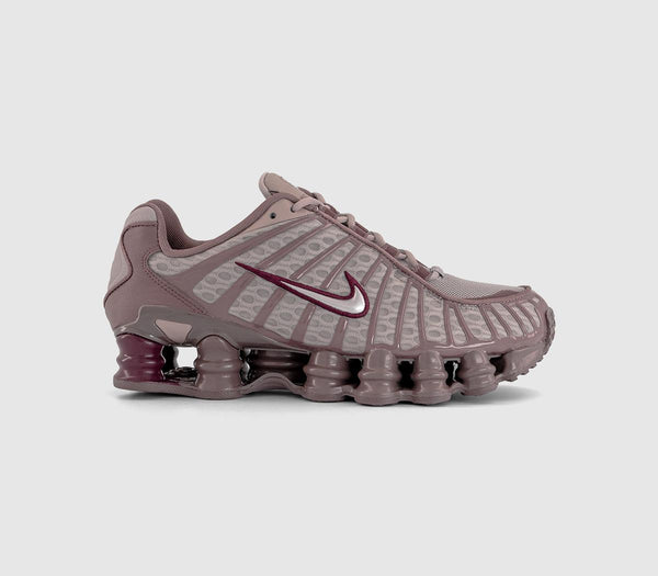 Nike Shox Tl Trainers Pumice Night Maroon Plum Eclipse