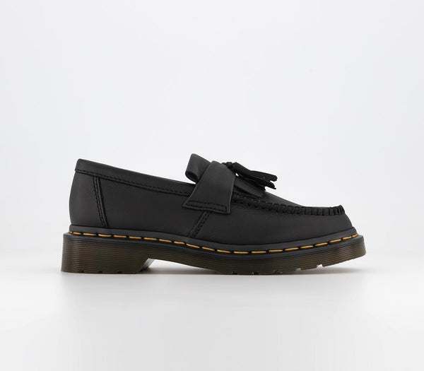 Womens Dr. Martens Adrian Loafers Black Virginia