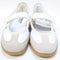 adidas Samba Jane Ballet Trainers White Silver Metallic Gum UK Size 4.5