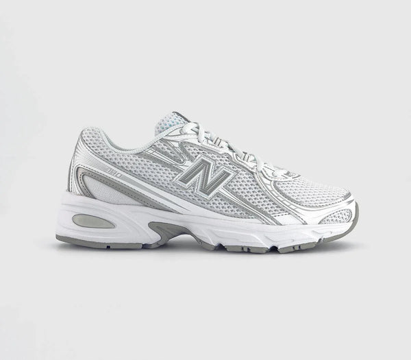 New Balance 740 V2 Trainers White Metallic UK Size 6