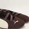 PUMA Speedcat Ballet Pumps Dark Chocolate Warm White UK Size 5