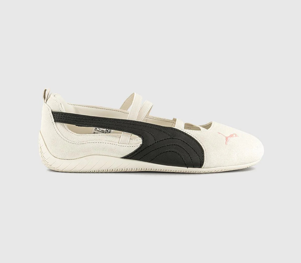 PUMA Speedcat SD X Rose Ballet Trainers Warm White Black Frosty Pink UK Size 6