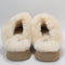 Womens UGG Disquette Slippers Sand UK Size 6