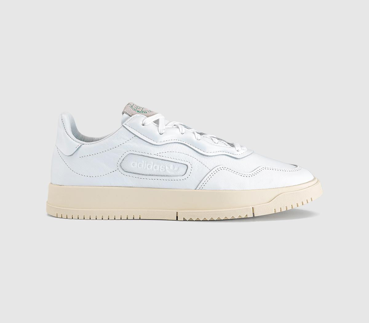 adidas SC Premiere Trainers White Power Green Off White