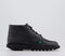 Womens Kickers Kick Hi Black Black Leather