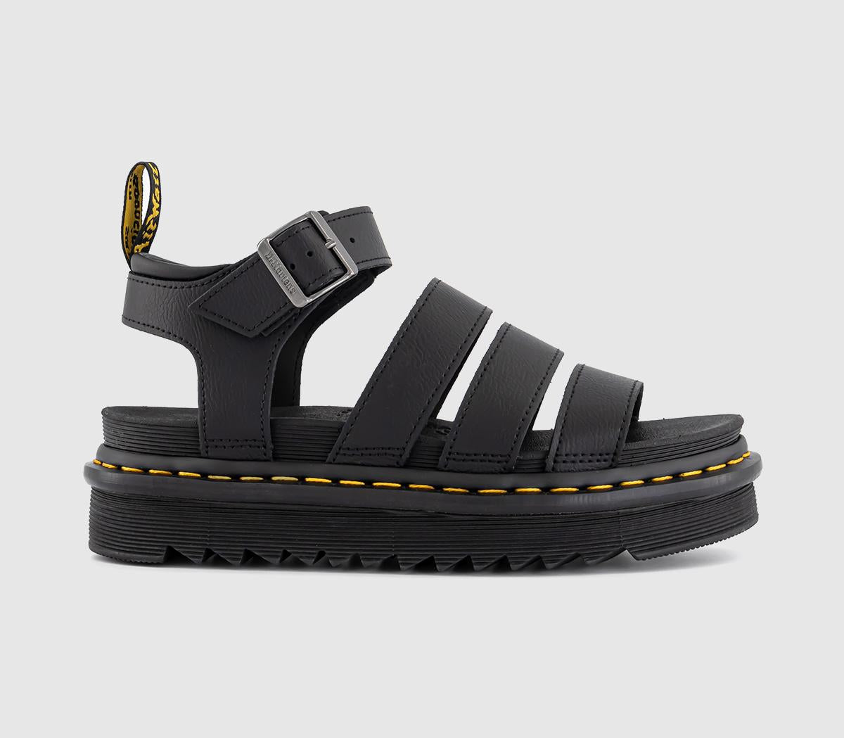 Womens Dr. Martens Blaire Sandals Black Athena