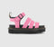 Odd Sizes - Womens Dr. Martens Blaire Sandals Fondant Pink - UK Sizes Right 5/Left 4