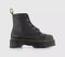 Womens Dr. Martens Sinclair Zip Boot Black Milled Leather