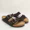 Mens BIRKENSTOCK Arizona Two Strap Sandals Suede Mocca UK Size 9 EU43
