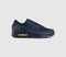 Nike Air Max 90 Trainers Obsidian Obsidian Lightening UK Size 8
