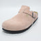 Womens BIRKENSTOCK Boston Clogs Pink Clay Suede UK Size 5.5 EU39