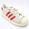 adidas Superstar Il Trainers Cream White Better Scarlet Sandy Pink UK Size 5